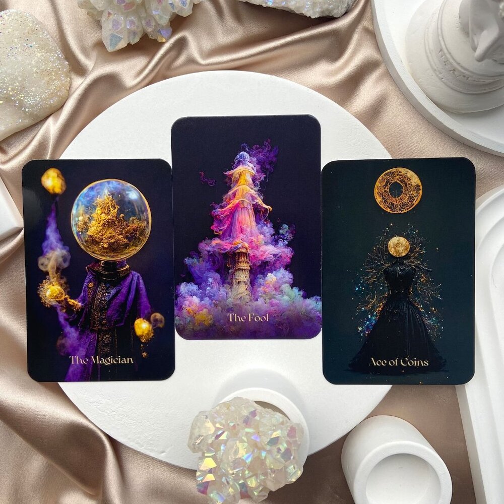 NWOT Mystical Fairy Tarot Cards Deck and Guide Book